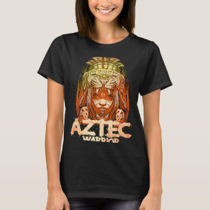 Camiseta Guerrero azteca Rey México Nativo Azteca Mayas 1