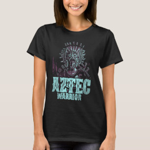 Camiseta Guerrero azteca Rey México Nativo Azteca Mayas 6