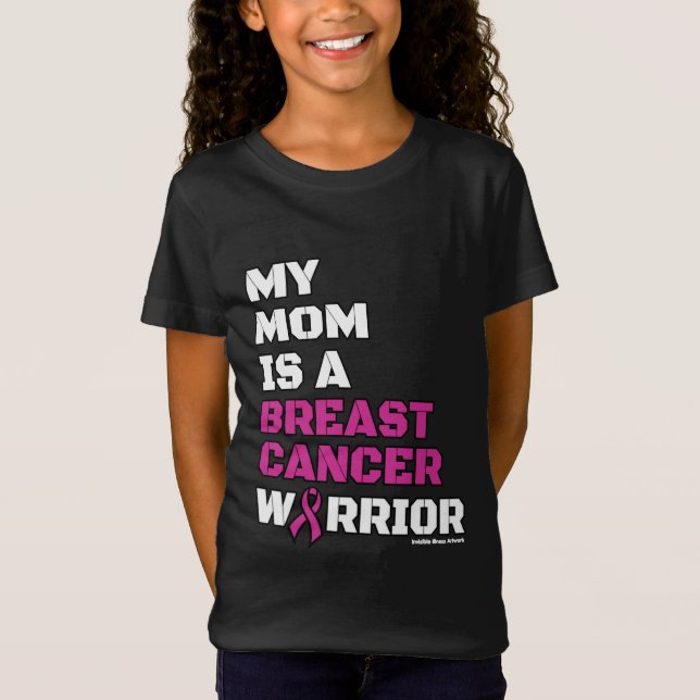 Camiseta Guerrero/Bloque/Mamá... Cáncer de Mama (Anverso)