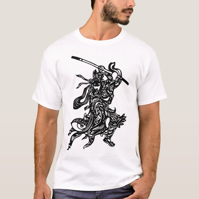 Camiseta Guerrero chino (Anverso)