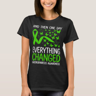 Camiseta Guerrero Cinta Combatiente Gastroparesis Concienci