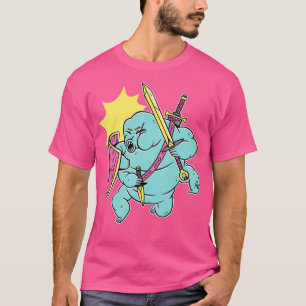 Camiseta Guerrero colorido tardígrado