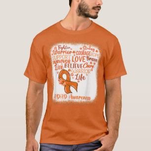 Camiseta Guerrero combatiente Cure Naranja Ribbon Awar