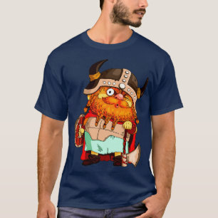 Camiseta Guerrero con barba
