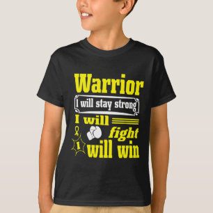 Camiseta Guerrero contra el cáncer infantil