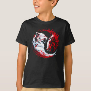 Camiseta Guerrero cósmico blanco rojo