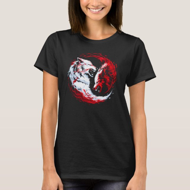 Camiseta Guerrero cósmico blanco rojo (Anverso)