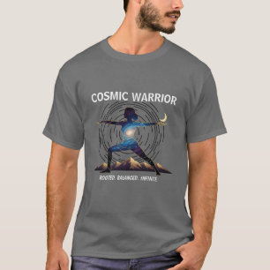 Camiseta Guerrero Cósmico de Yoga   Postura del Cuerpo Galá