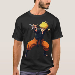 Camiseta Guerrero de Anime Ninja - Luchador de Shinobi repl