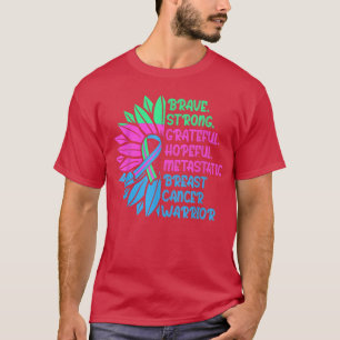 Camiseta Guerrero de atención de la conciencia sobre el cán