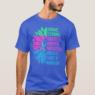 Camiseta Guerrero de atención de la conciencia sobre el cán