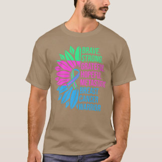 Camiseta Guerrero de atención para la prevención del cáncer