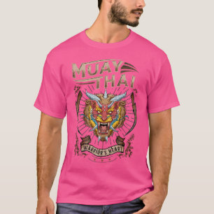 Camiseta Guerrero De Boxeo Tailandés: El Corazón Muay Thai