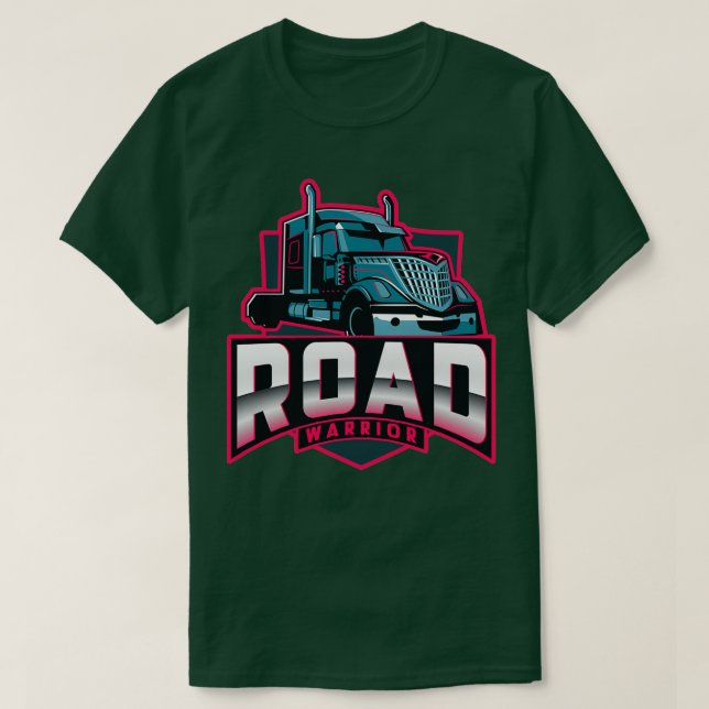 Camiseta Guerrero de carreteras 1 (Diseño del anverso)