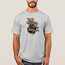 Camiseta Guerrero de carreteras, alimentado por la ideologí
