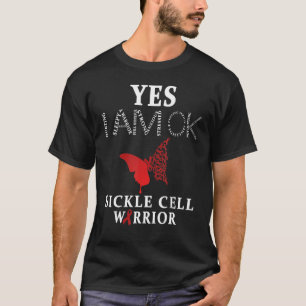 Camiseta Guerrero de células falciformes toma conciencia de