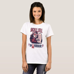 Camiseta Guerrero de células fallidas cree y lucha