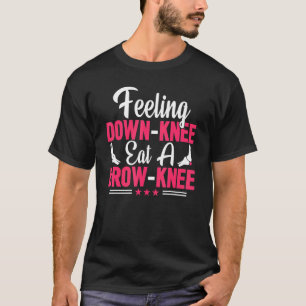 Camiseta Guerrero de cirugía de rodilla que se siente afect
