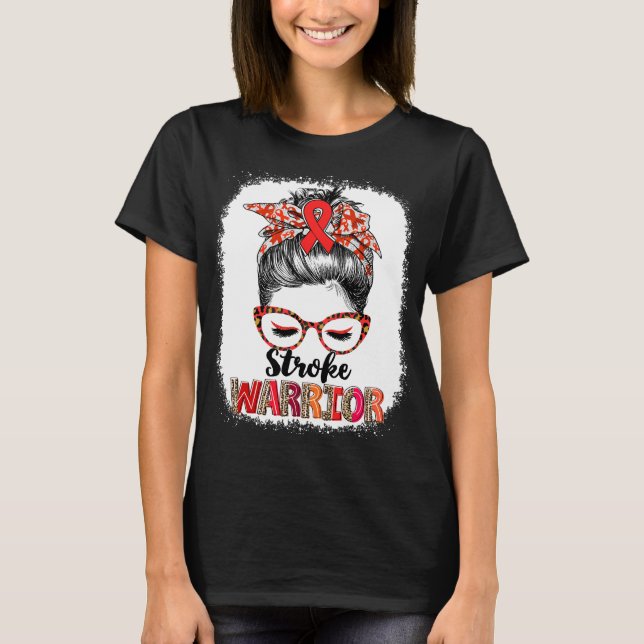 Camiseta Guerrero de Coleta Desordenada (Anverso)
