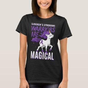 Camiseta Guerrero de conciencia del síndrome Unicornio Sicc