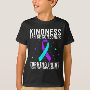 Camiseta Guerrero de Conciencia sobre el Suicidio Prevenció