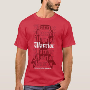 Camiseta Guerrero de concientización sobre mieloma múltiple