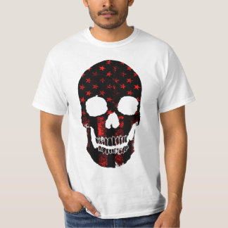 Camiseta Guerrero de cráneo EE. UU.