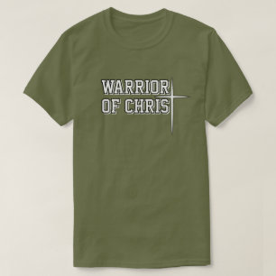 Camiseta Guerrero De Cristo - Hombres Simplemente Inspirado
