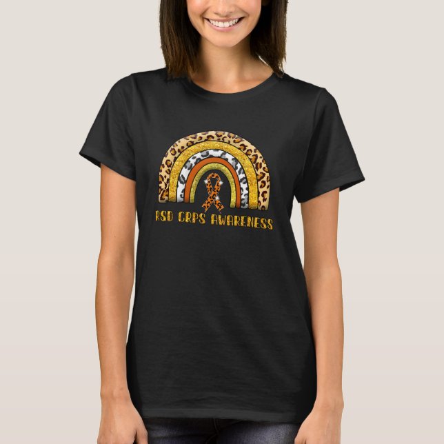 Camiseta Guerrero de CRPS de Leopardo Rainbow RSD (Anverso)