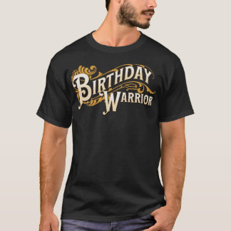 Camiseta Guerrero de Cumpleaños