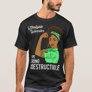 Camiseta Guerrero de diálisis sobreviviente indestructible
