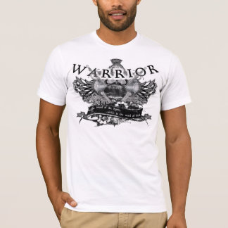 Camiseta Guerrero de dios - blanco - modificado para