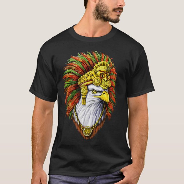 Camiseta Guerrero de Eagle Aztec (Anverso)