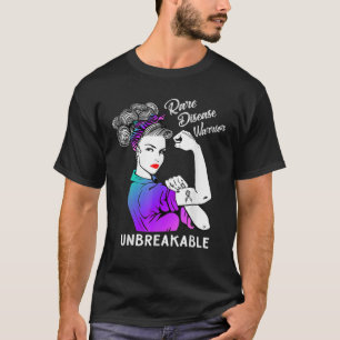 Camiseta Guerrero de enfermedades raras Conciencia inquebra