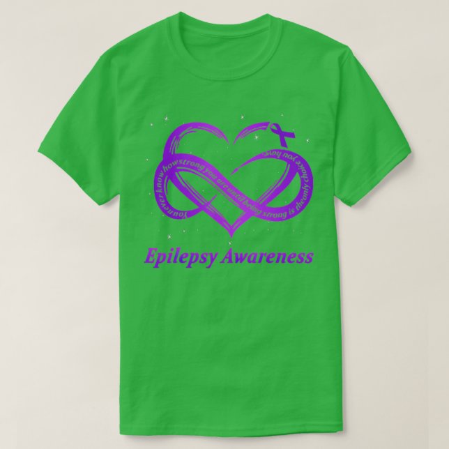 Camiseta Guerrero de Epilepsia - Conciencia sobre la epilep (Diseño del anverso)