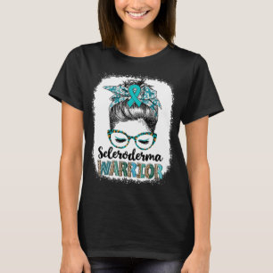 Camiseta Guerrero de Esclerodermia de Moño Desordenado