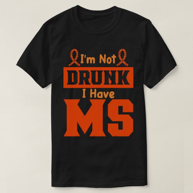 Camiseta Guerrero de esclerosis múltiple conciencia de MS (Diseño del anverso)