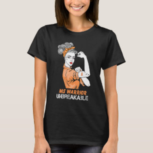 Camiseta Guerrero de esclerosis múltiple inquebrantable Ms 