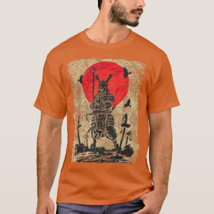 Camiseta Guerrero de espada Samurai japonés 1068