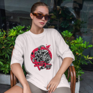 Camiseta Guerrero de espadín japonés