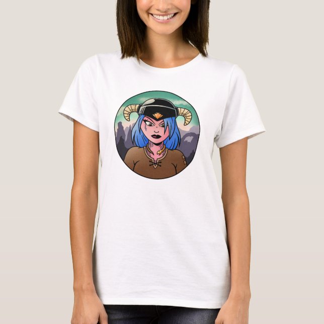 Camiseta Guerrero de fantasía  (Anverso)