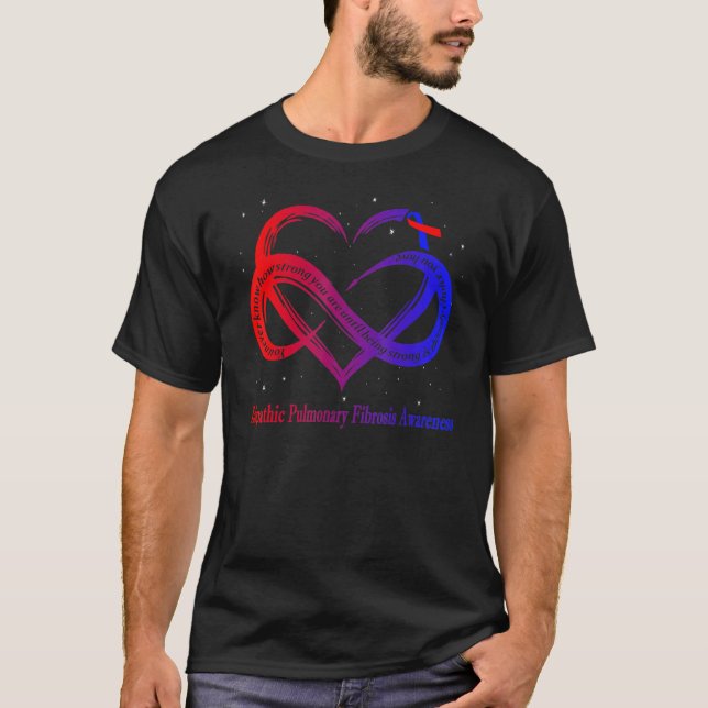 Camiseta Guerrero de Fibrosis Pulmonar Idiopático (Anverso)