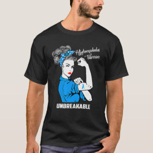 Camiseta Guerrero de Hidrocefalia Conciencia Inquebrantable
