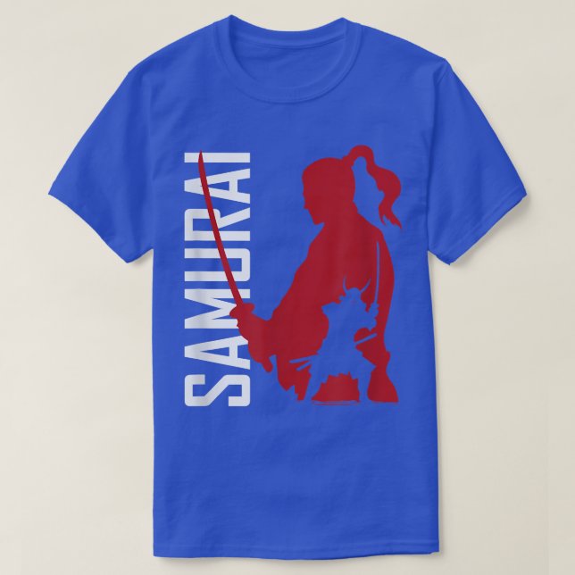 Camiseta Guerrero de honor de Samurai de Japón (Diseño del anverso)