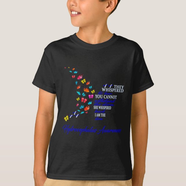 Camiseta Guerrero de Hydrocephalus Cuidado Superviviente de (Anverso)
