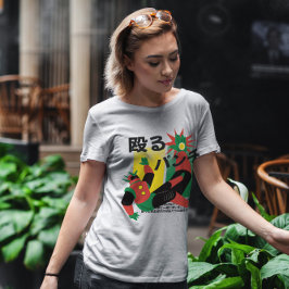 Camiseta Guerrero de incendios de robots japonés