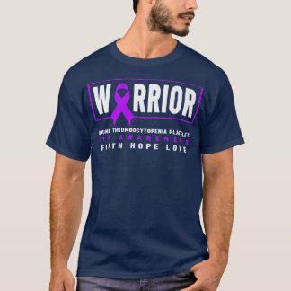 Camiseta Guerrero de ITP - Trombocitopenia Inmune Concienci
