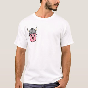 Camiseta Guerrero de judía rosa operístico que lleva viking