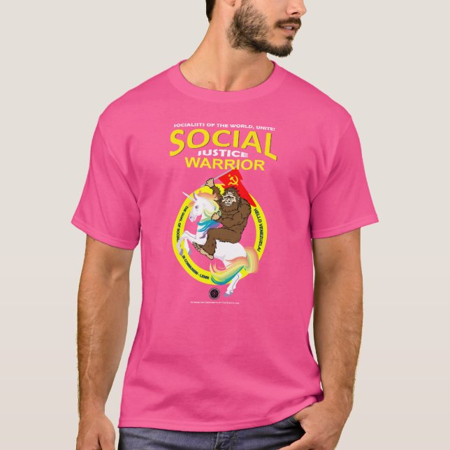 Camiseta Guerrero de justicia social-2 (Anverso)