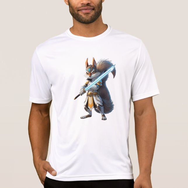 Camiseta Guerrero de la ardilla de Anime Samurai (Anverso)